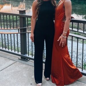 MacDuggal beaded jumpsuit